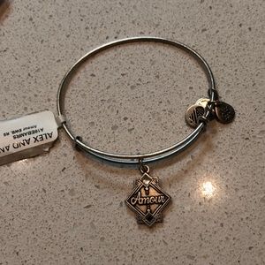 Alex and Ani Silver Amour Bracelet